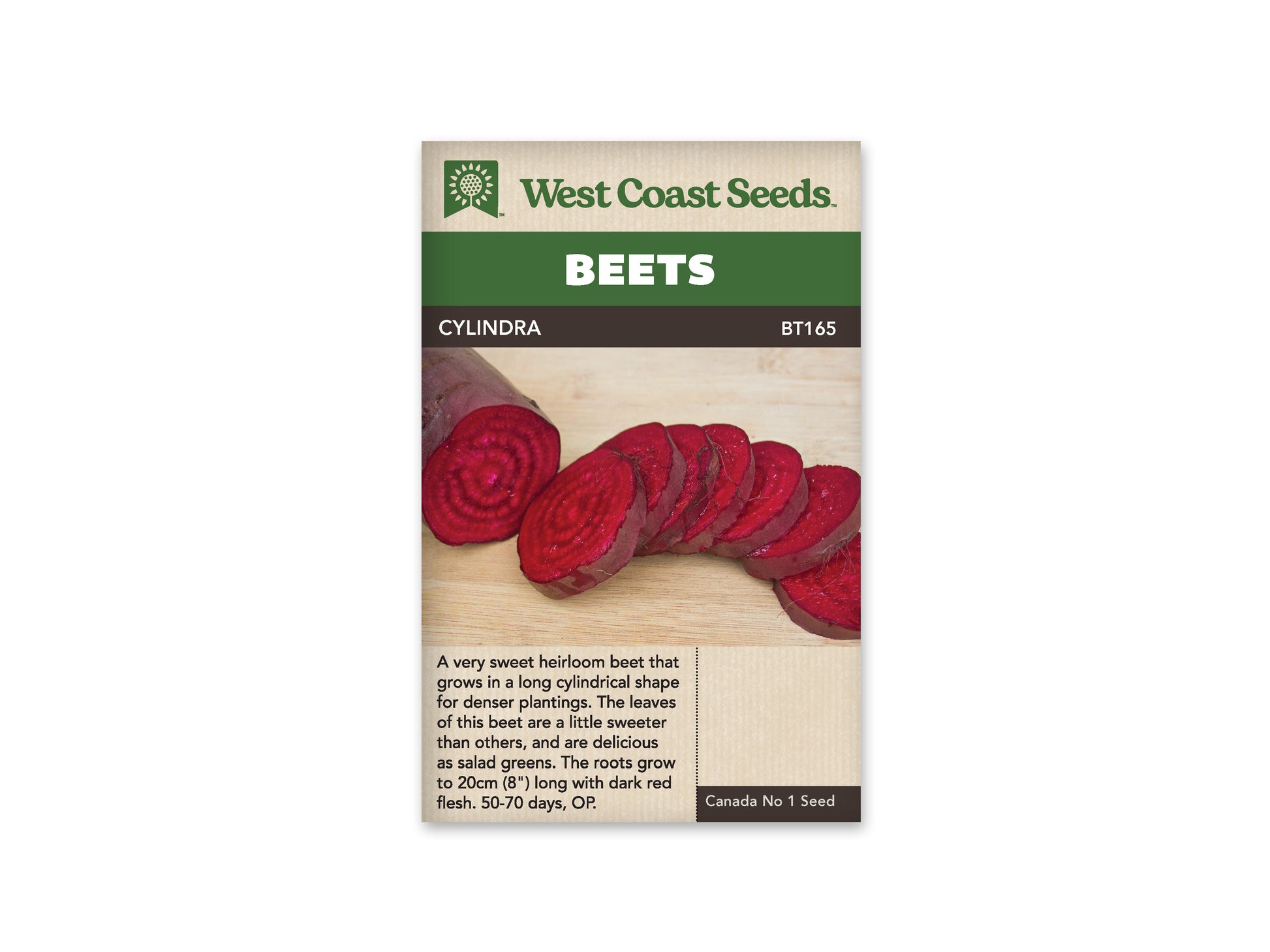 Beets "Cylindra" West Coast Seeds