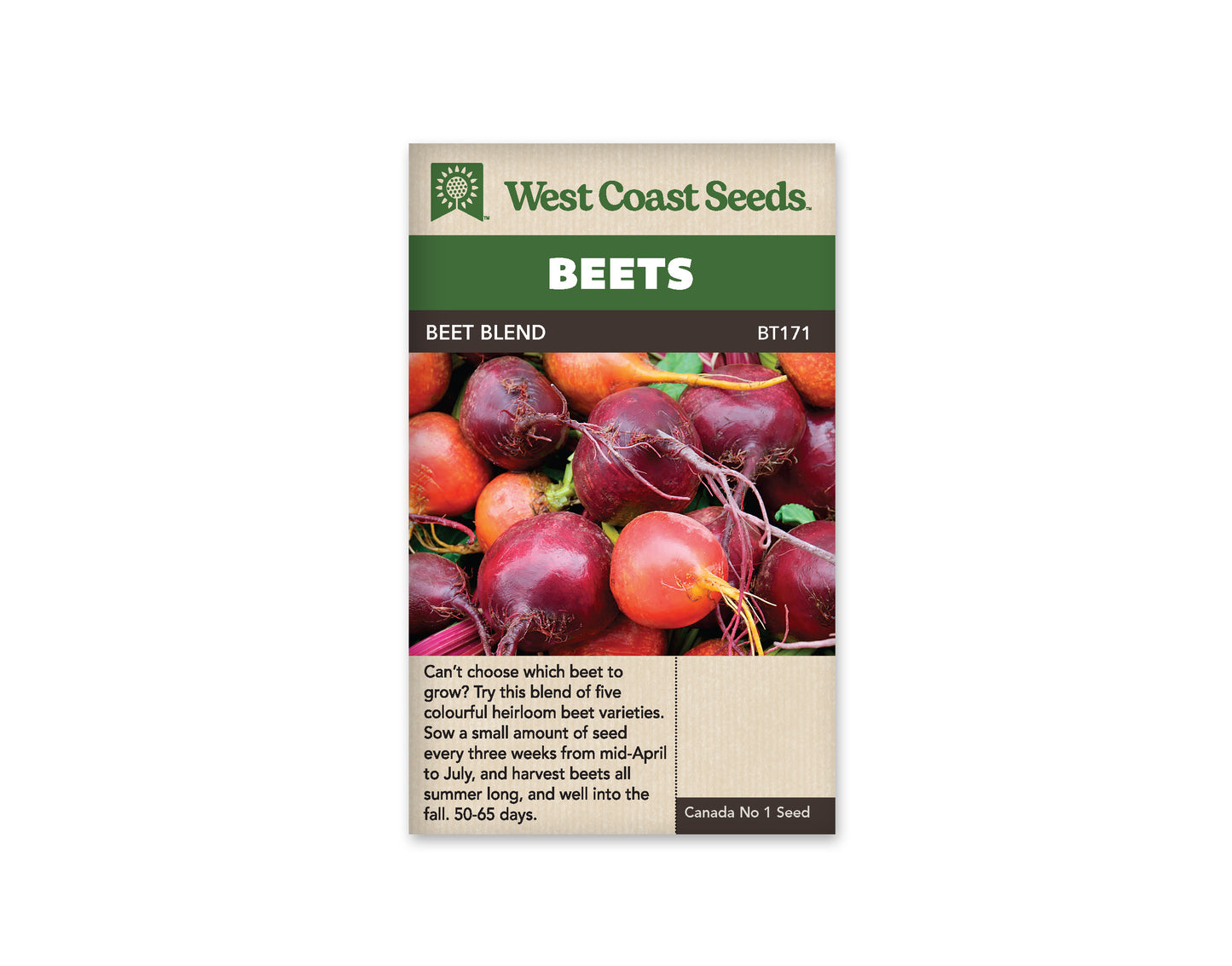 Beets “Beet Blend” West Coast Seeds