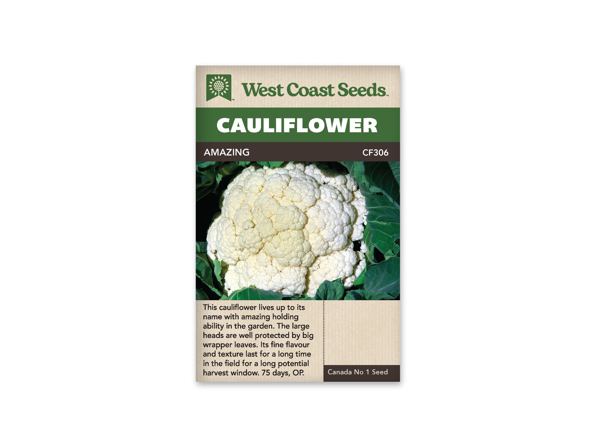 Cauliflower "Amazing" West Coast Seeds