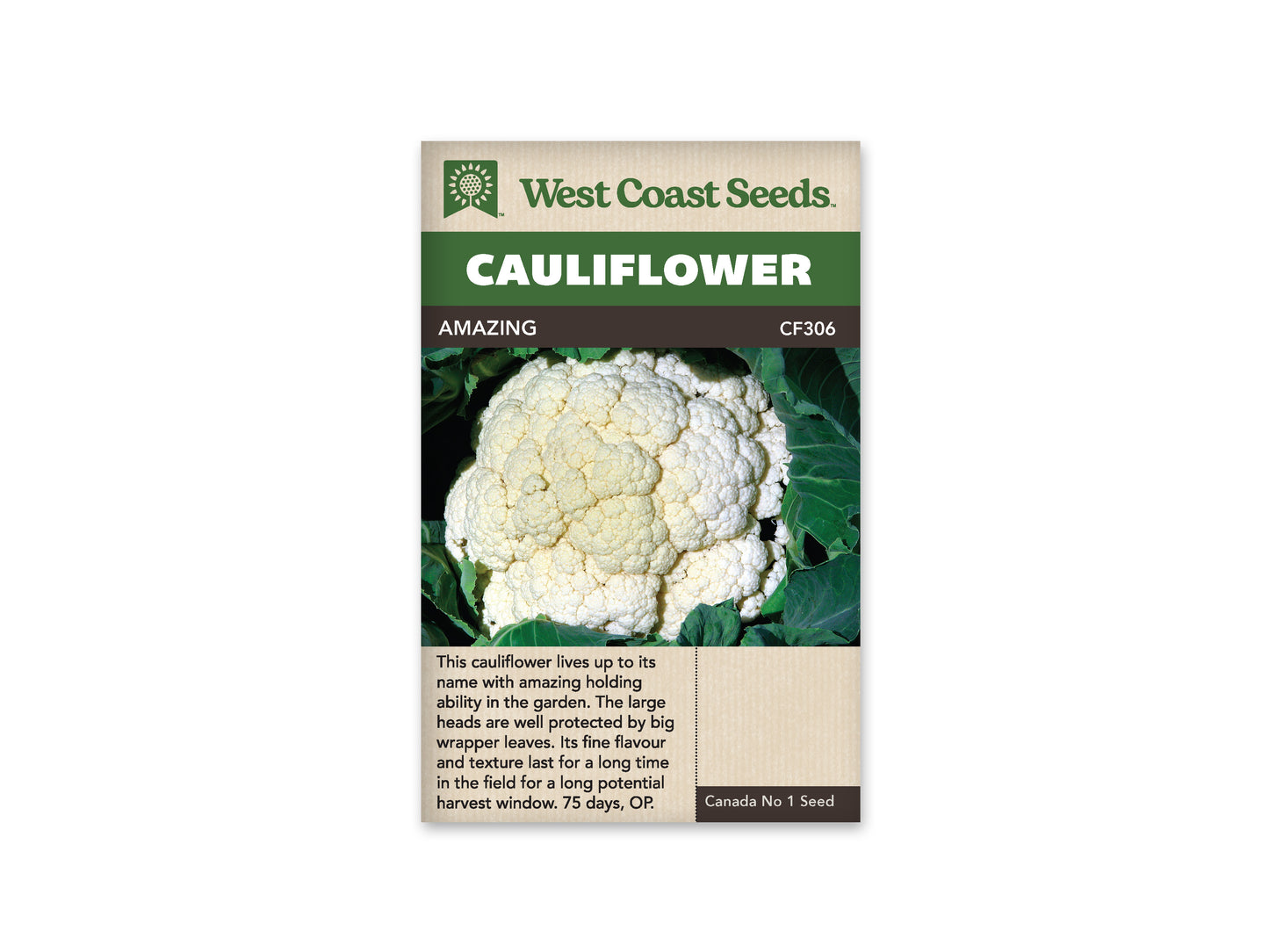Cauliflower "Amazing" West Coast Seeds