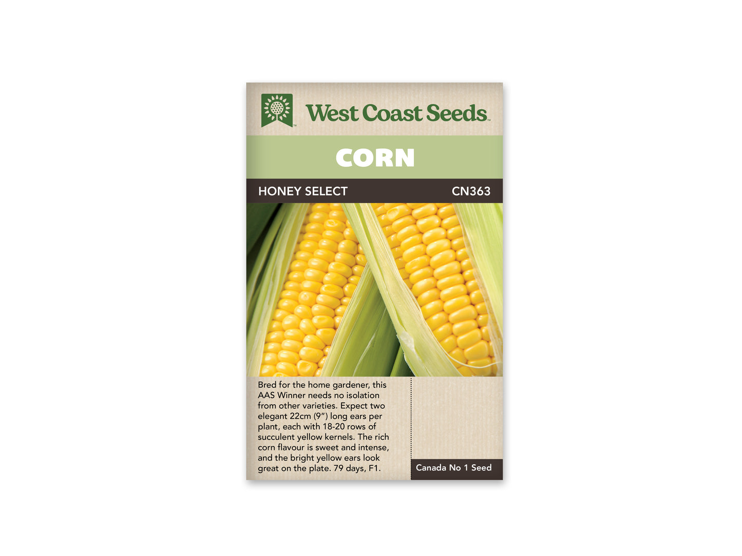 Corn "Honey Select F1" West Coast Seeds