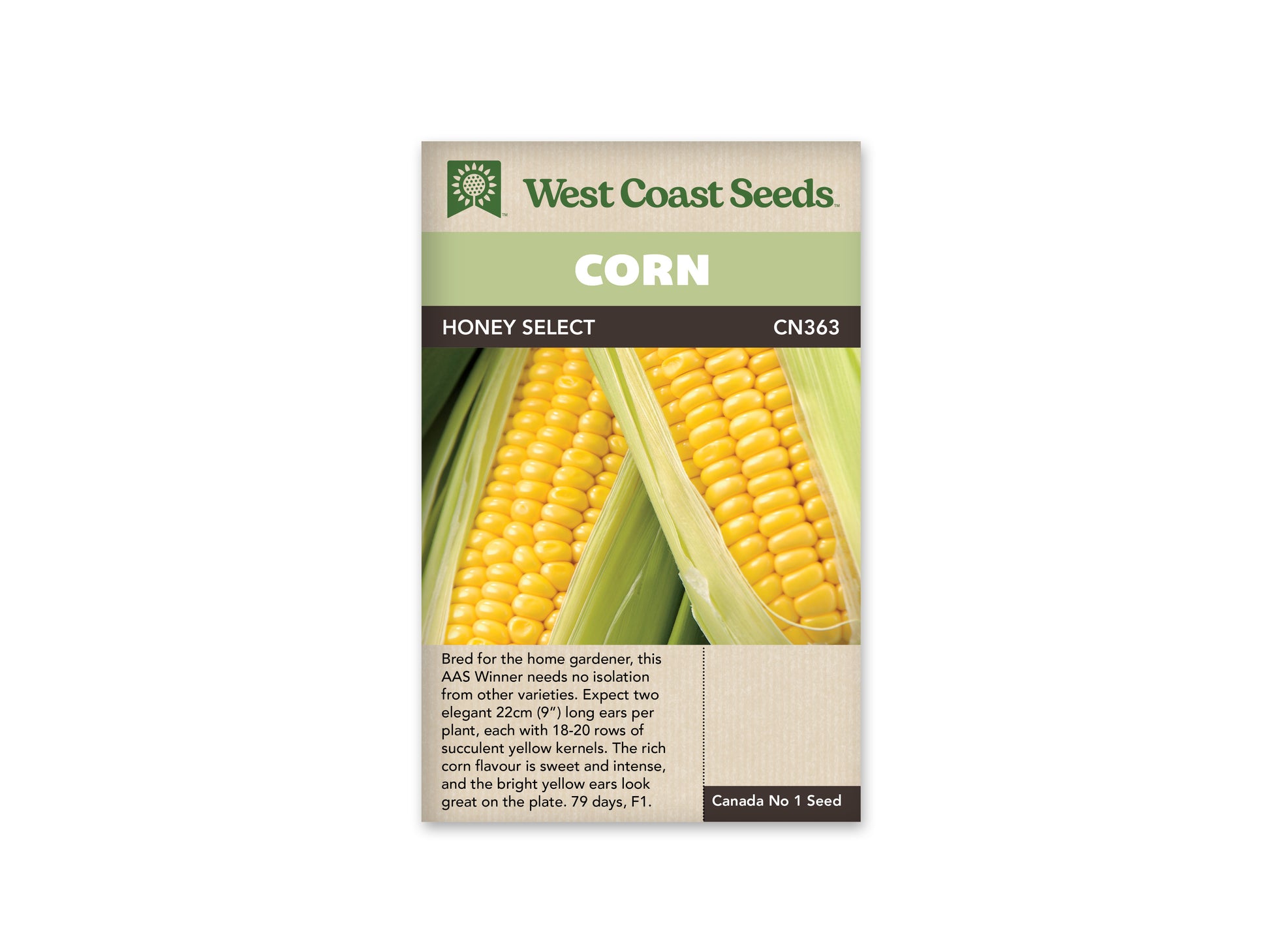 Corn "Honey Select F1" West Coast Seeds