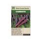 Carrots “Deep Purple F1 Coated” West Coast Seeds