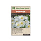 Poppies "Bridal Silk" West Coast Seeds