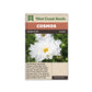 Cosmos “Double Click Snow Puff” West Coast Seeds