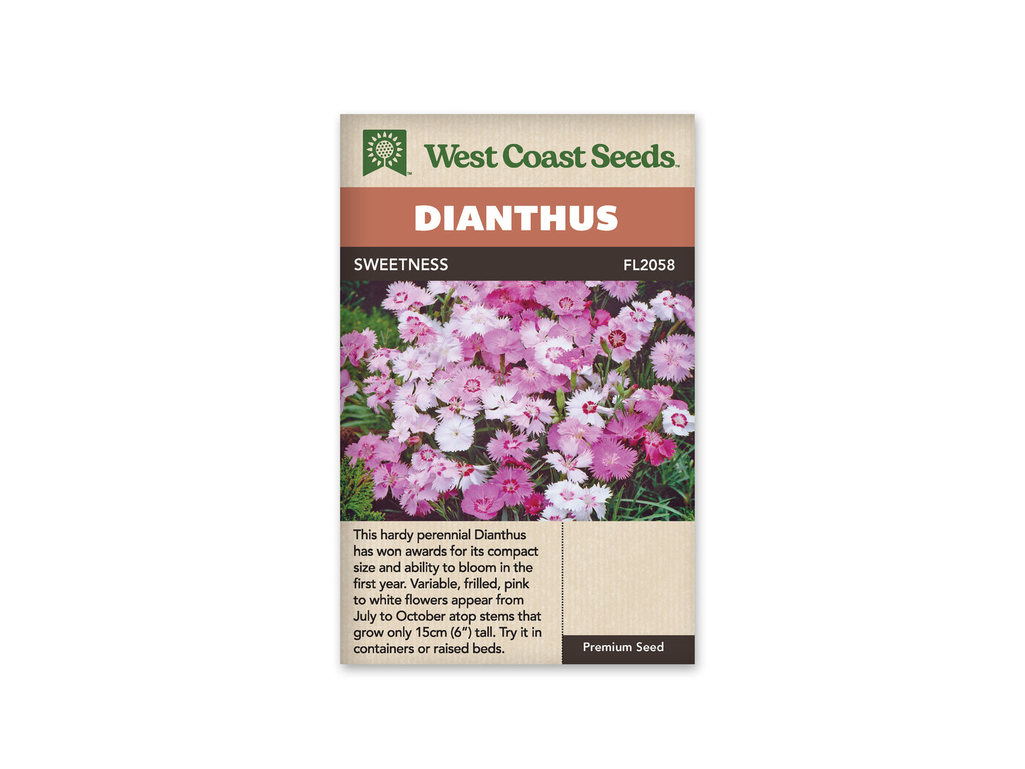 Dianthus "Sweetness" West Coast Seeds