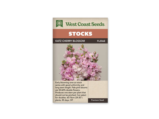 Stock "Katz Cherry Blossom" West Coast Seeds