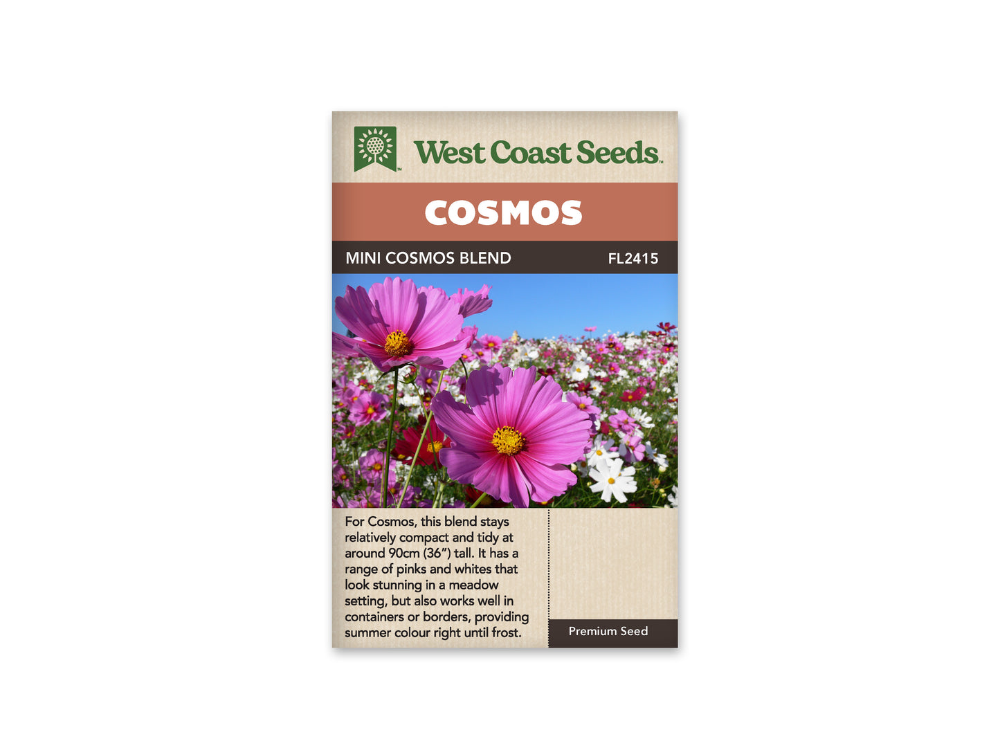 Cosmos “Mini Blend” West Coast Seeds