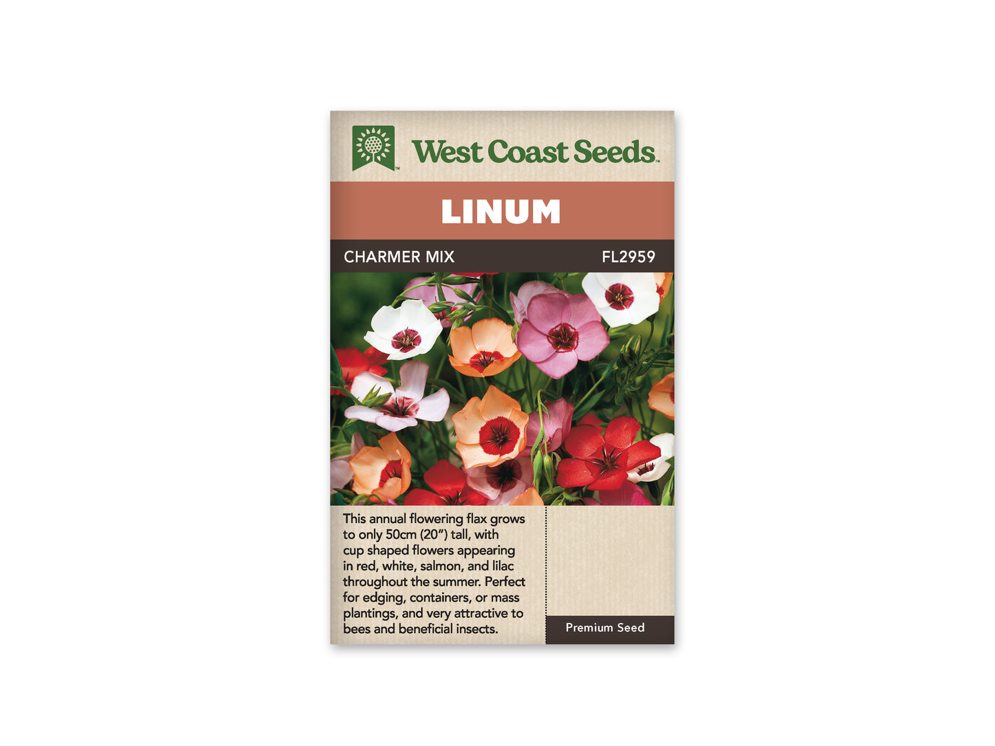 Flax "Charmer Extra Mix" West Coast Seeds