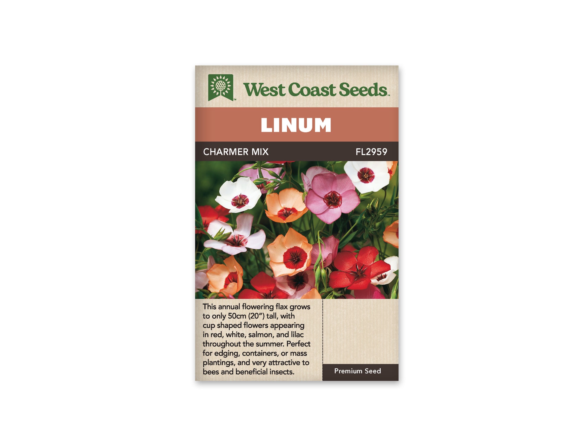 Flax "Charmer Extra Mix" West Coast Seeds