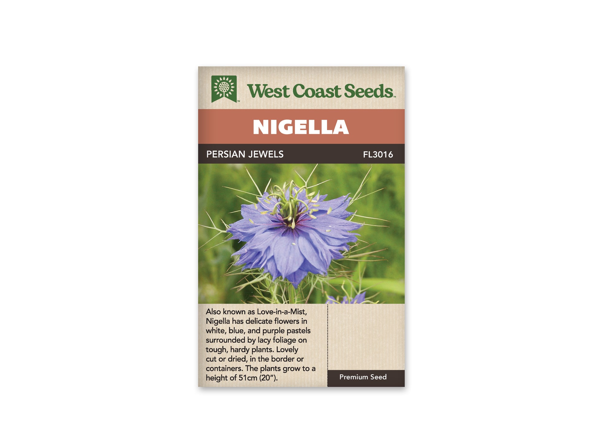 Nigella "Persian Jewels" West Coast Seeds