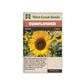 Sunflowers "Zohar F1 Organic" West Coast Seeds