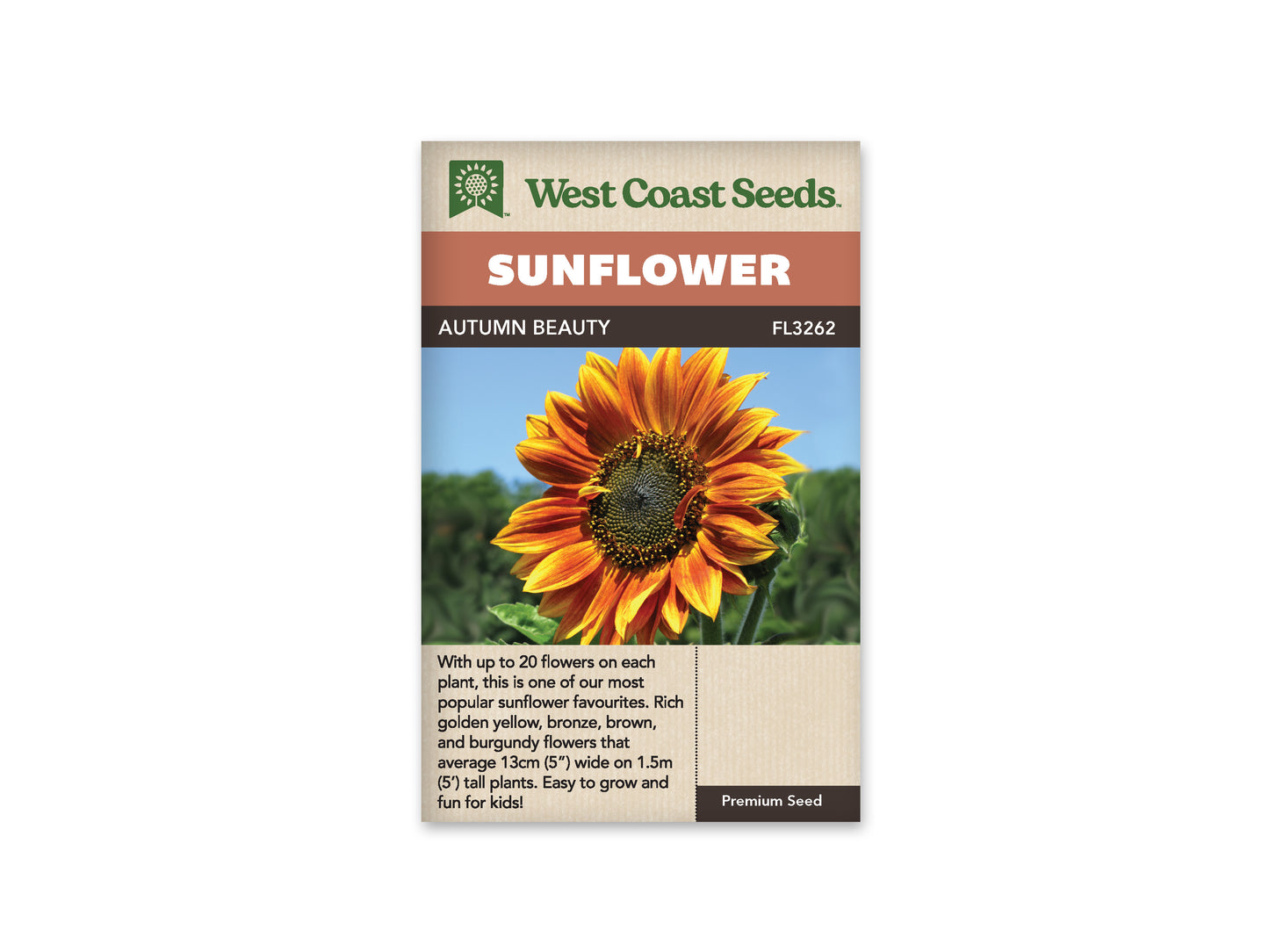 Sunflowers “Autumn Beauty” West Coast Seeds
