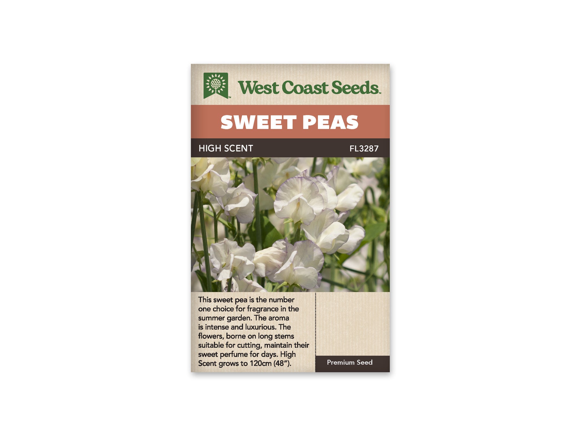 Sweet Peas "High Scent" West Coast Seeds