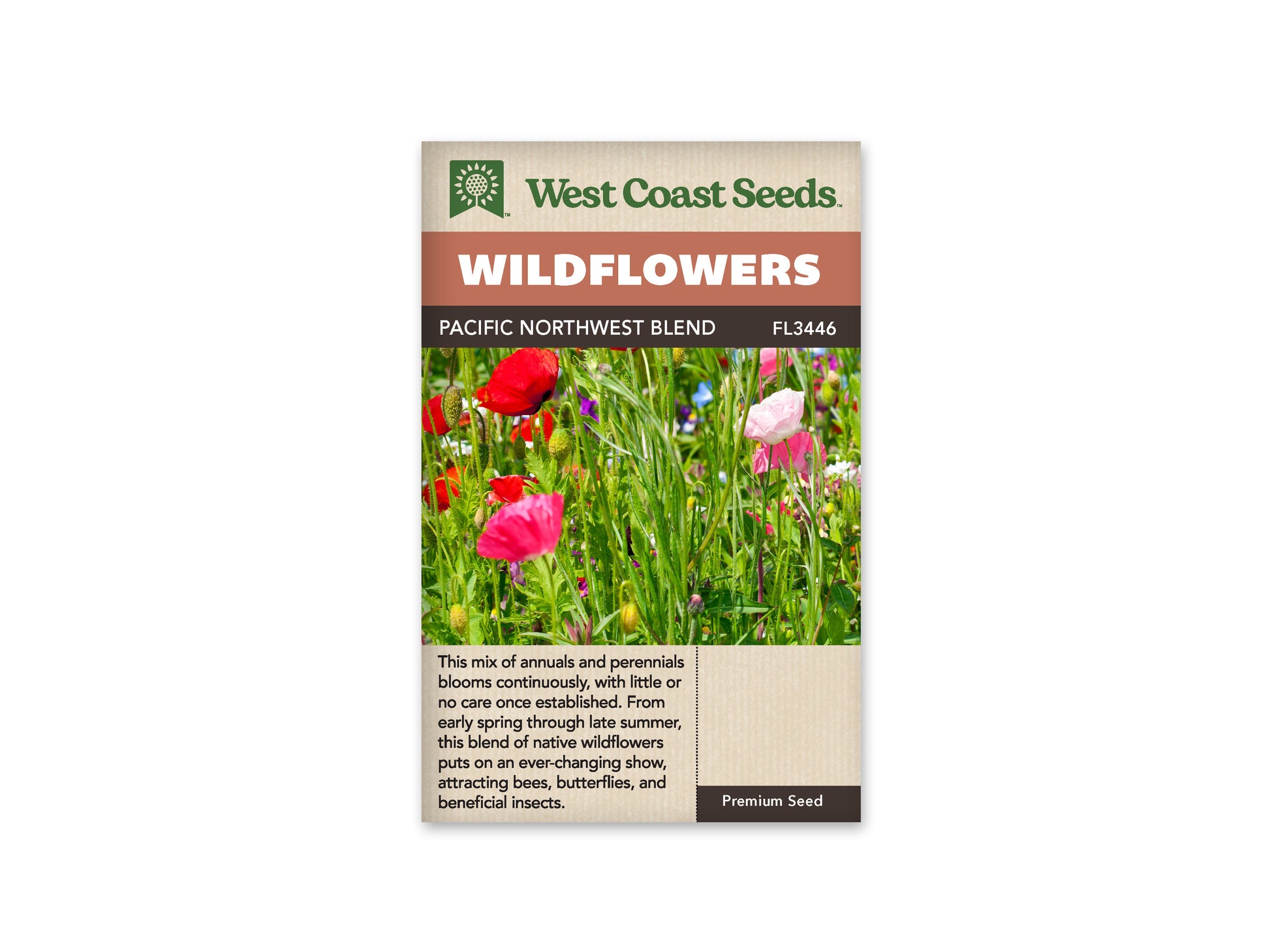 Wildflowers “Pacific Northwest Blend” West Coast Seeds 5g