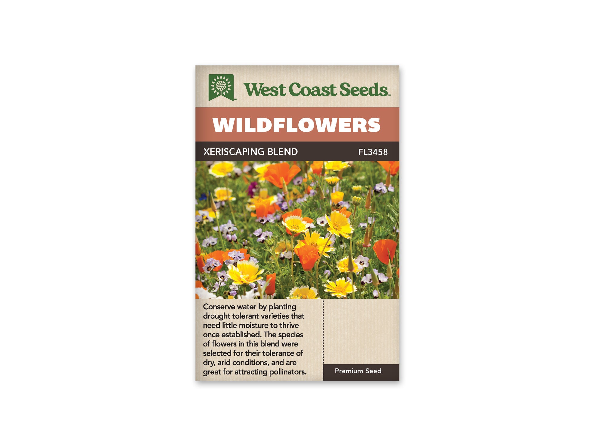 Wildflowers “Xeriscape Blend” West Coast Seeds 5g
