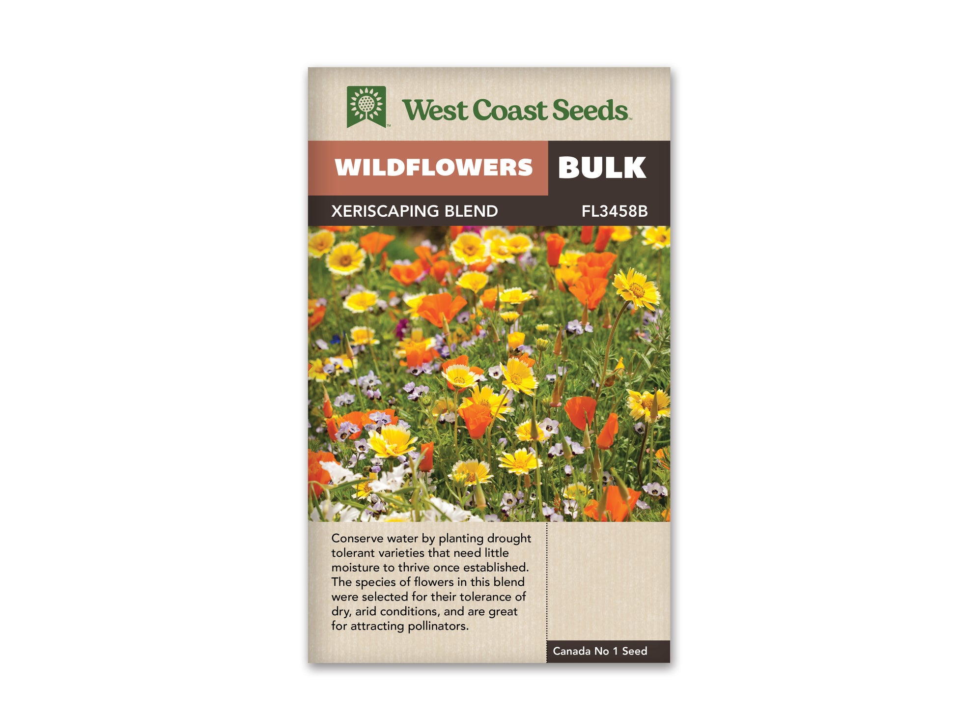 Wildflowers “Xeriscape Blend” West Coast Seeds 10g