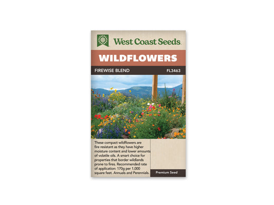 Wildflowers "Firewise Blend" West Coast Seeds
