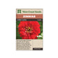 Zinnias “Cherry Queen” West Coast Seeds
