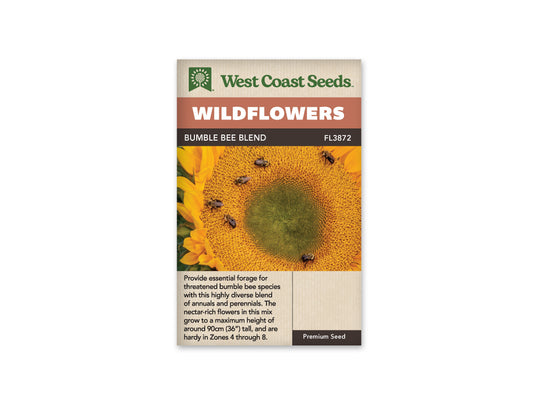 Wildflowers “Bumble Bee Blend” West Coast Seeds