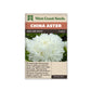 Aster "King Size White" West Coast Seeds