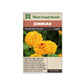 Zinnias “Oklahoma Yellow” West Coast Seeds
