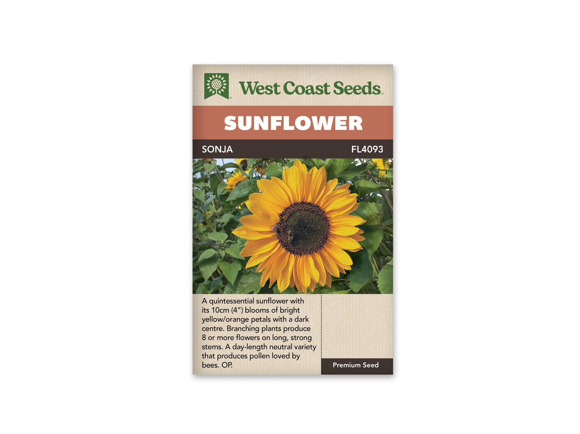 Sunflowers “Sonja” West Coast Seeds