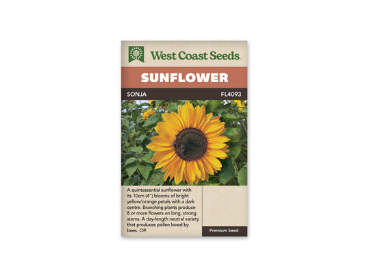 Sunflowers “Sonja” West Coast Seeds