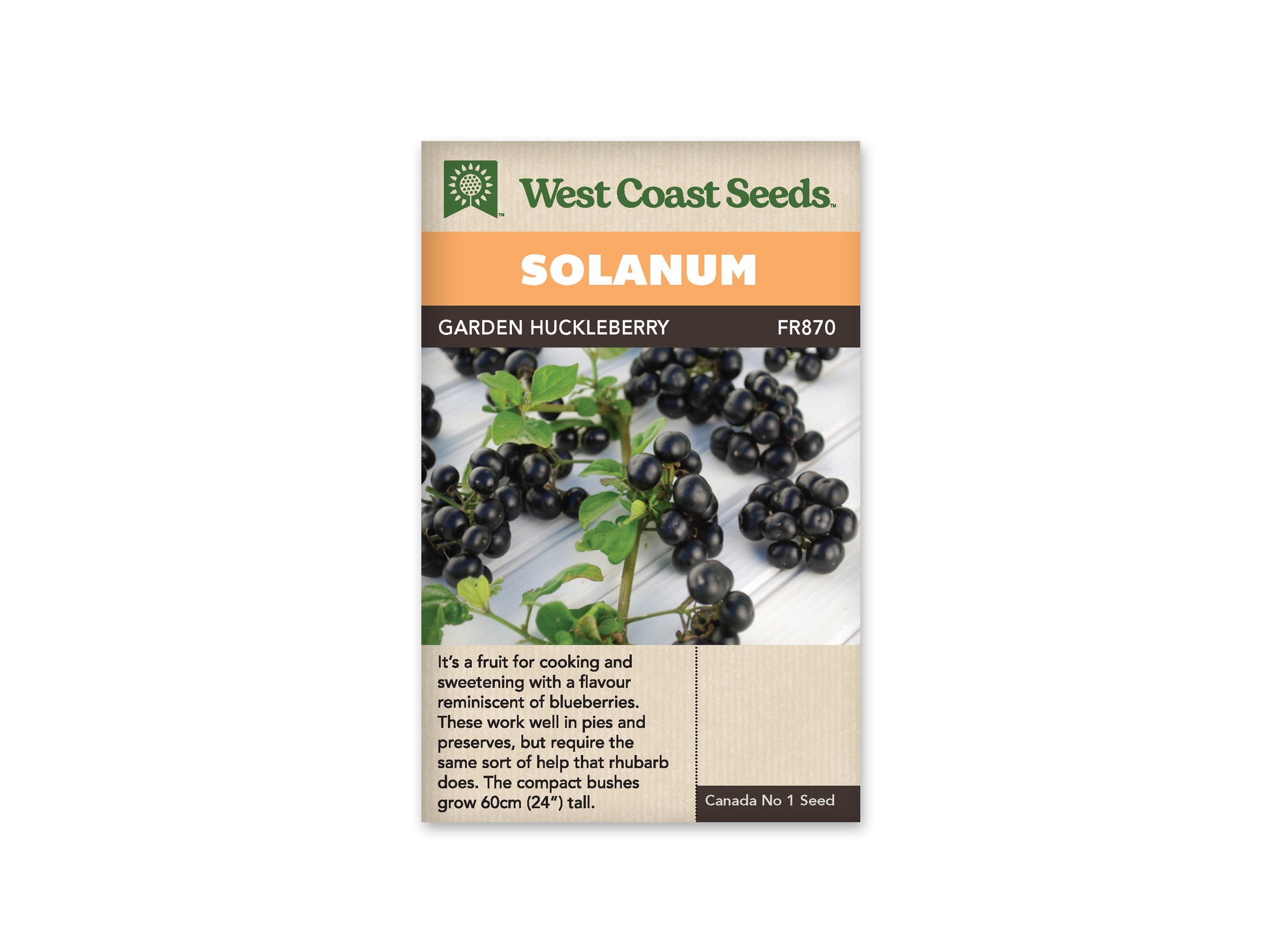 Solanum "Garden Huckleberry" West Coast Seeds