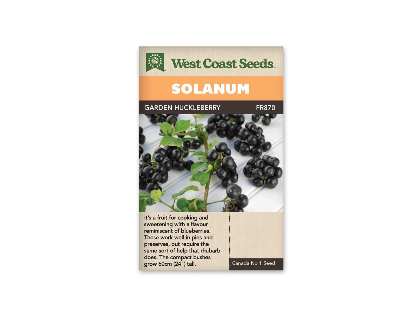 Solanum "Garden Huckleberry" West Coast Seeds