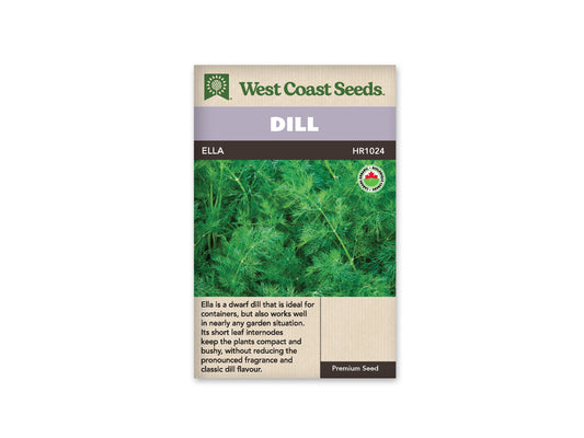 Dill “Ella Organic” West Coast Seeds