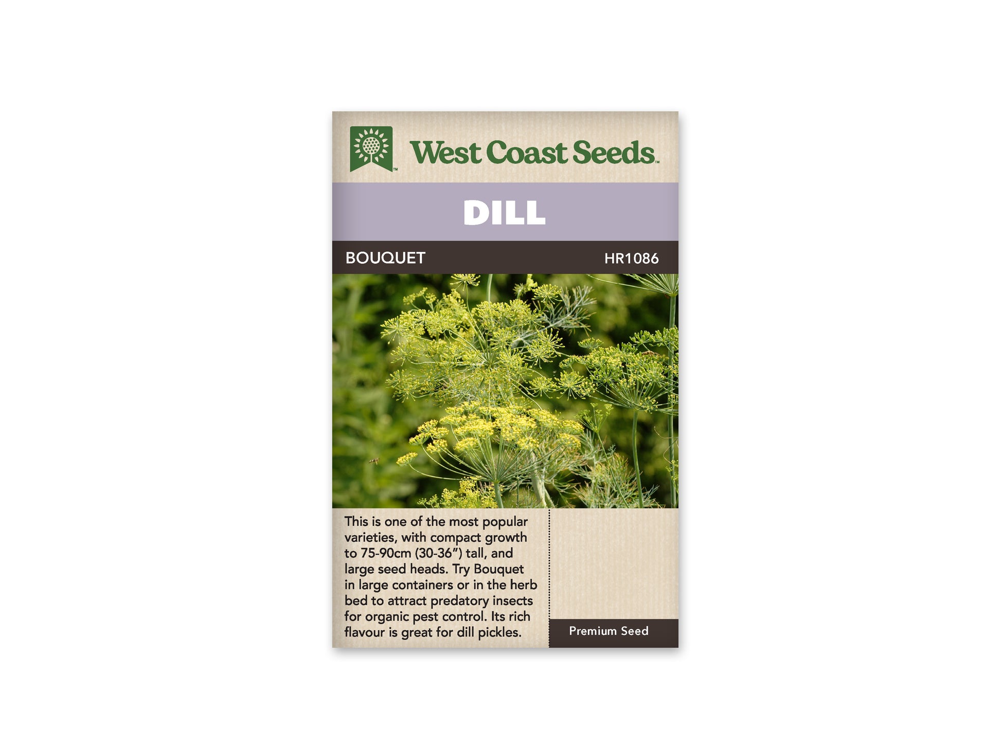 Dill “Bouquet” West Coast Seeds