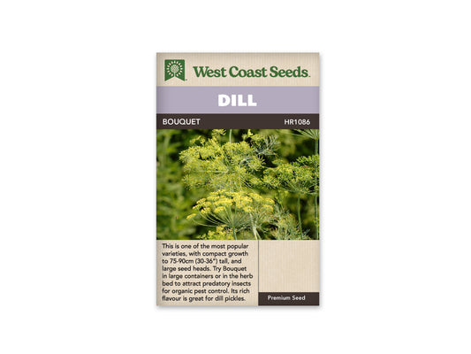 Dill “Bouquet” West Coast Seeds