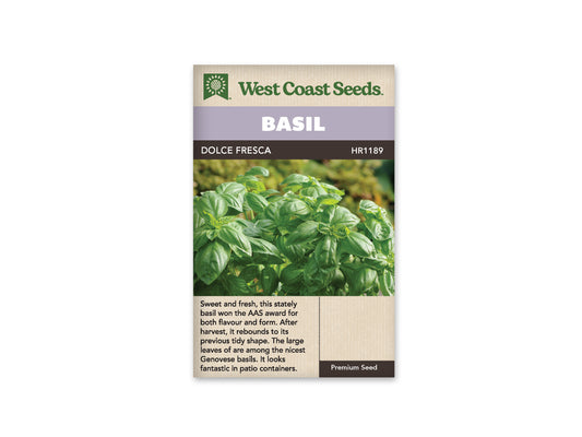 Basil "Dolce Fresca" West Coast Seeds