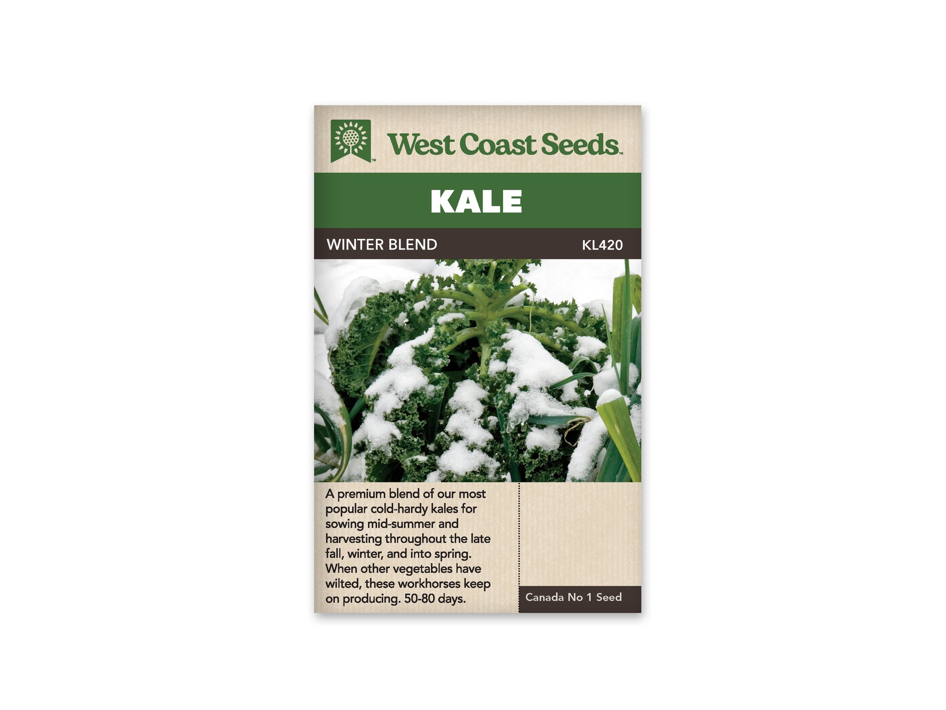 Kale "Winter Blend" West Coast Seeds