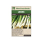Leeks "Bandit Coated Organic" West Coast Seeds