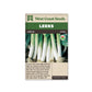 Leeks "Swiss Giant Lancia Coated Organic" West Coast Seeds