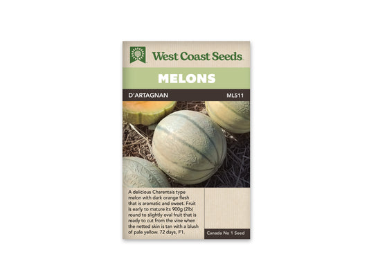 Melons “D'Artagnan F1” West Coast Seeds