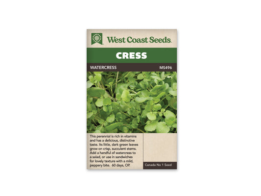 Greens "Watercress" West Coast Seeds