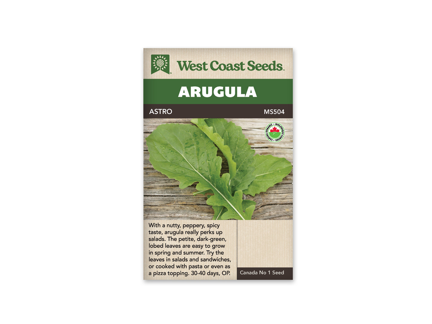 Greens “Astro Organic” West Coast Seeds