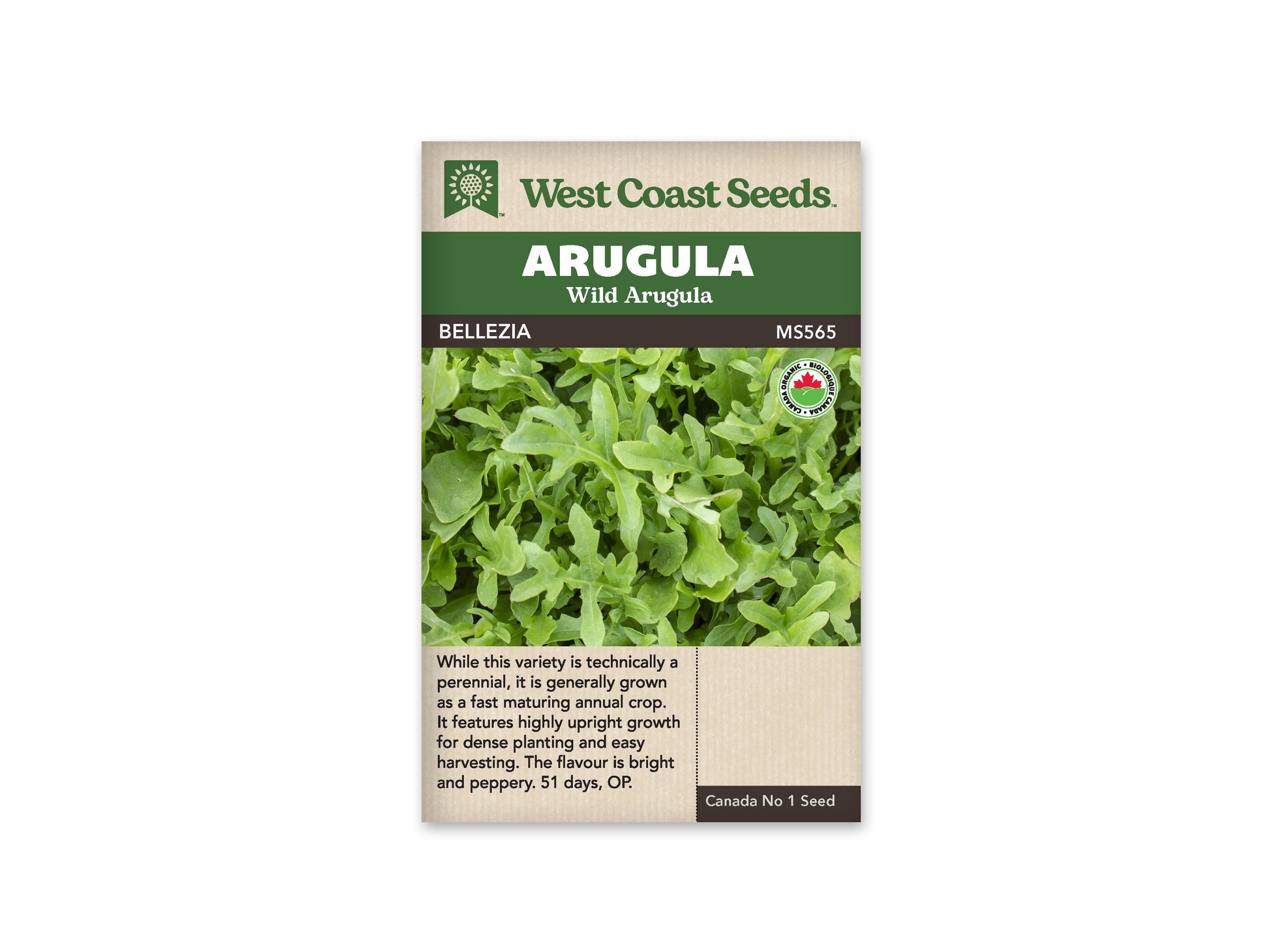 Greens "Bellezia Organic" West Coast Seeds