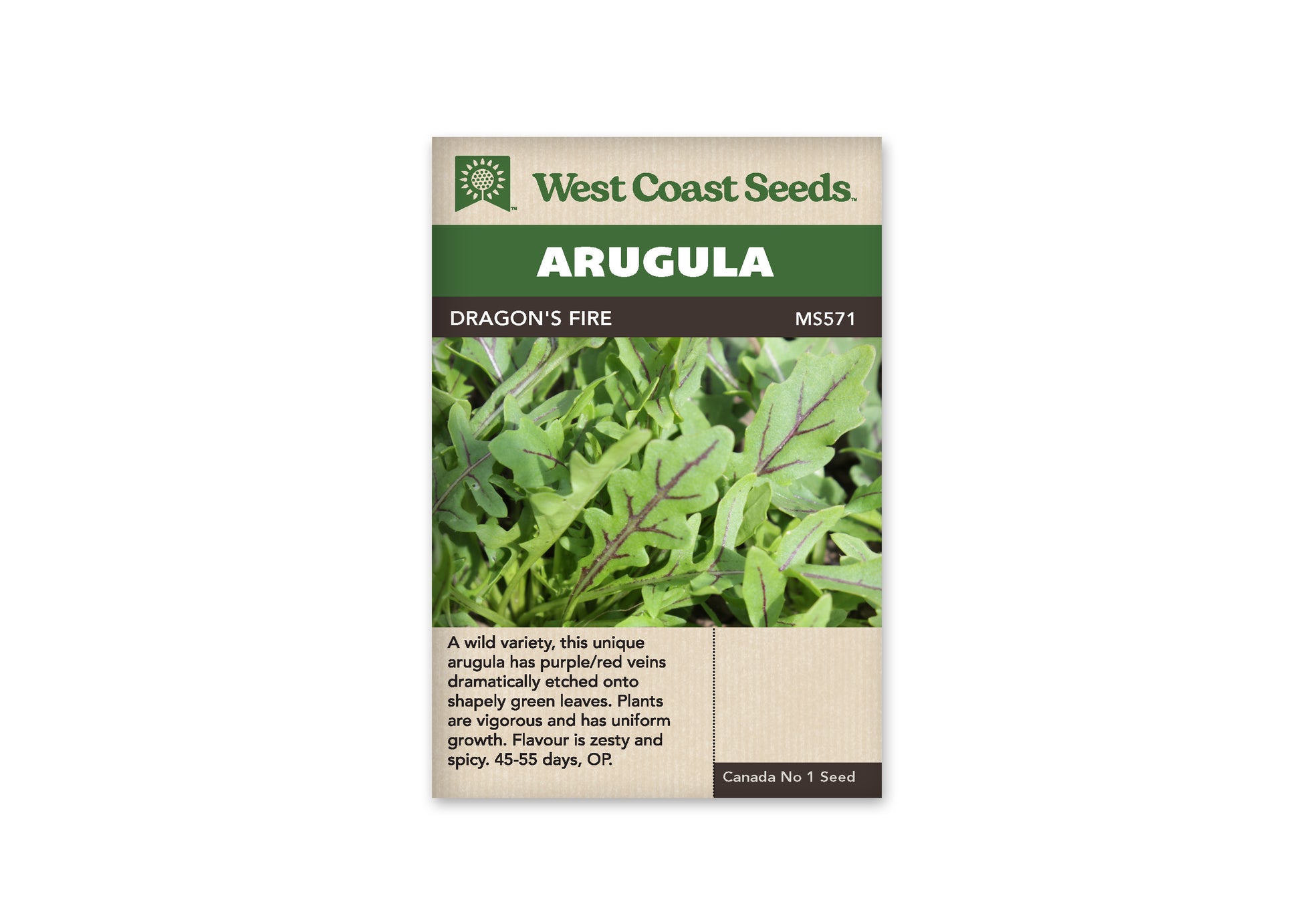 Greens “Dragon's Fire” West Coast Seeds