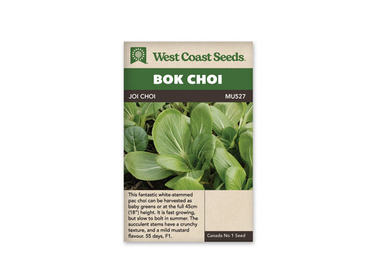 Pac Choi “Joi Choi F1” West Coast Seeds