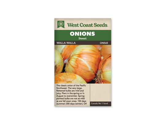 Onions "Walla Walla" West Coast Seeds