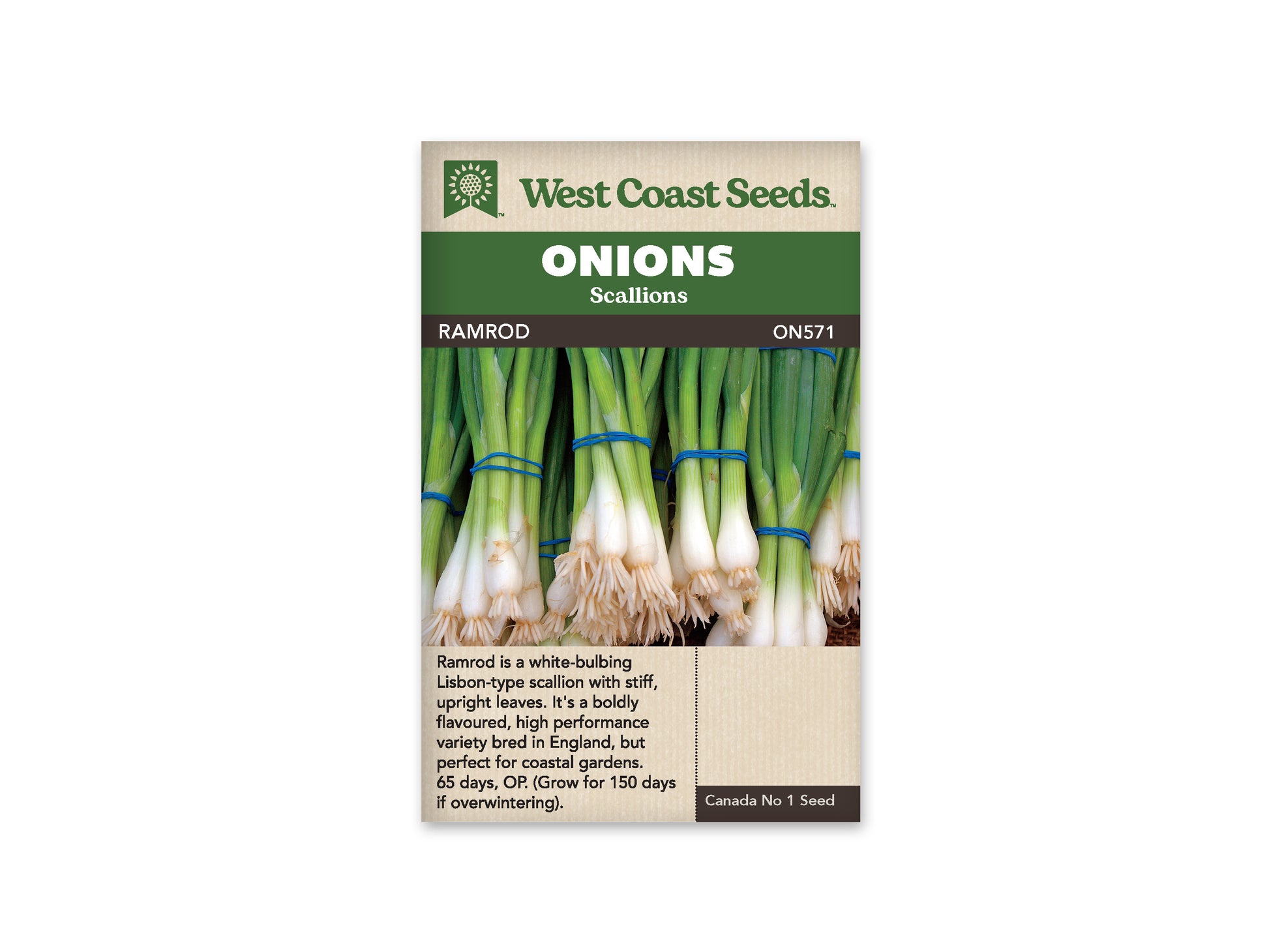 Onions "Ramrod" West Coast Seeds