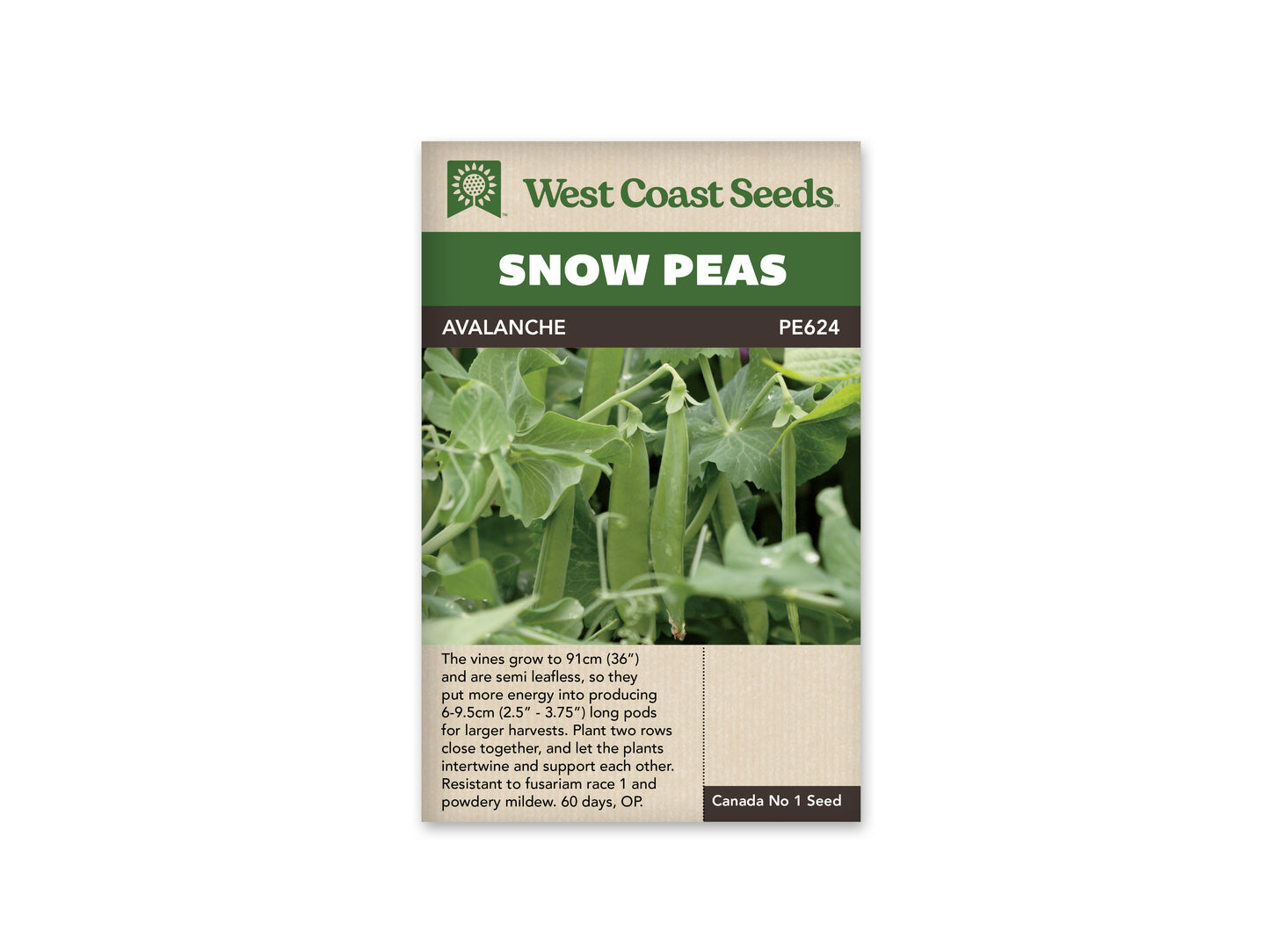 Peas “Avalanche” West Coast Seeds