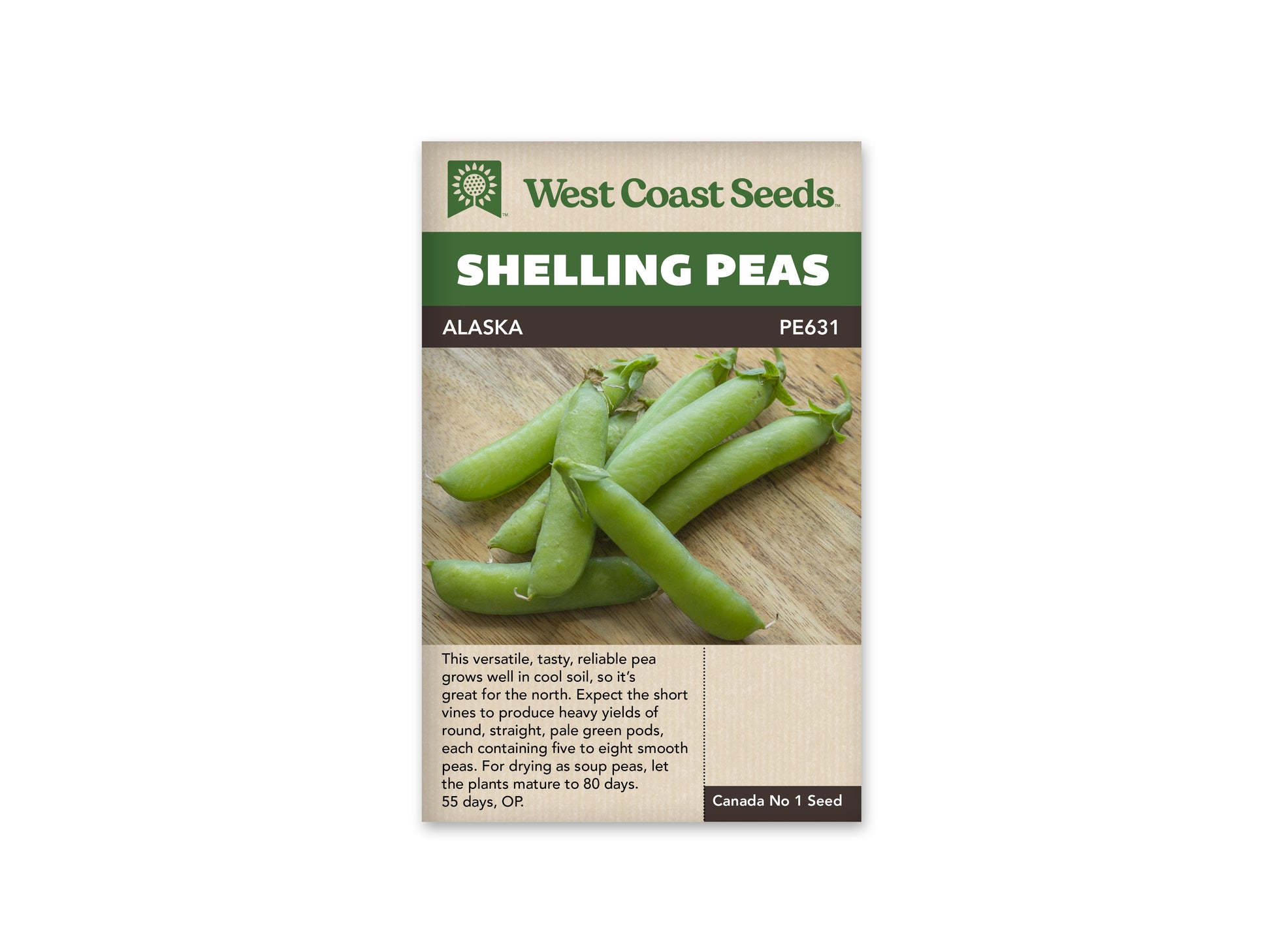 Peas “Alaska” West Coast Seeds