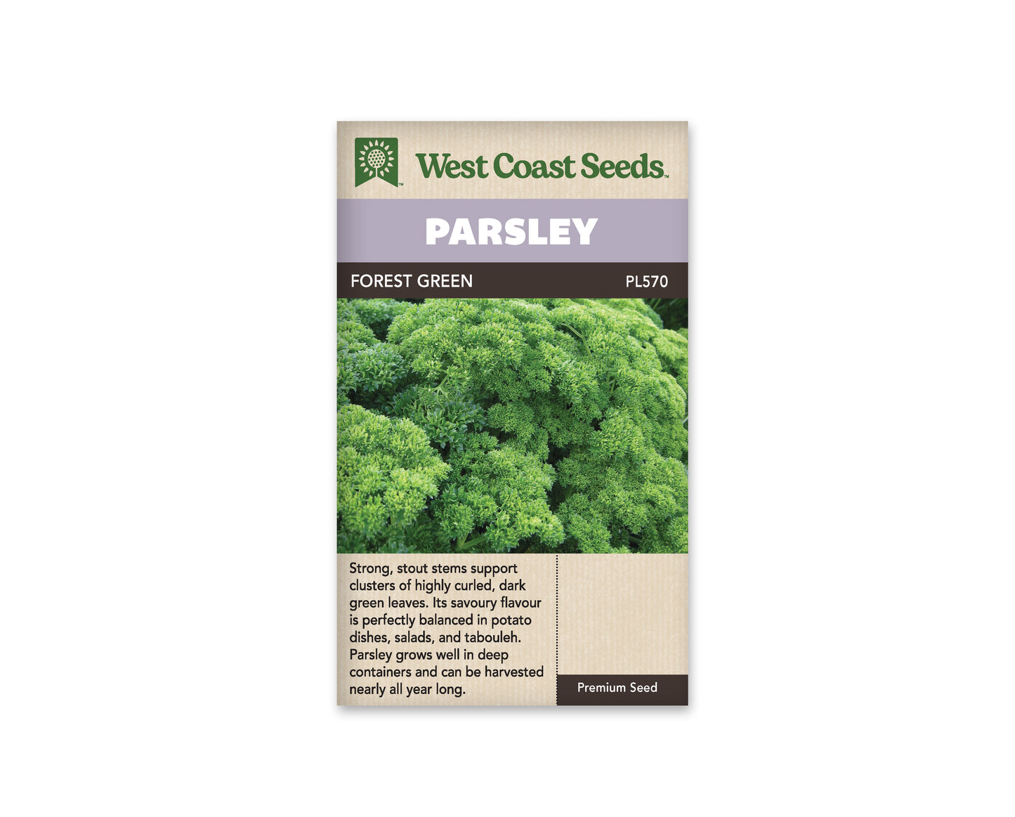 Parsley "Forest Green" West Coast Seeds