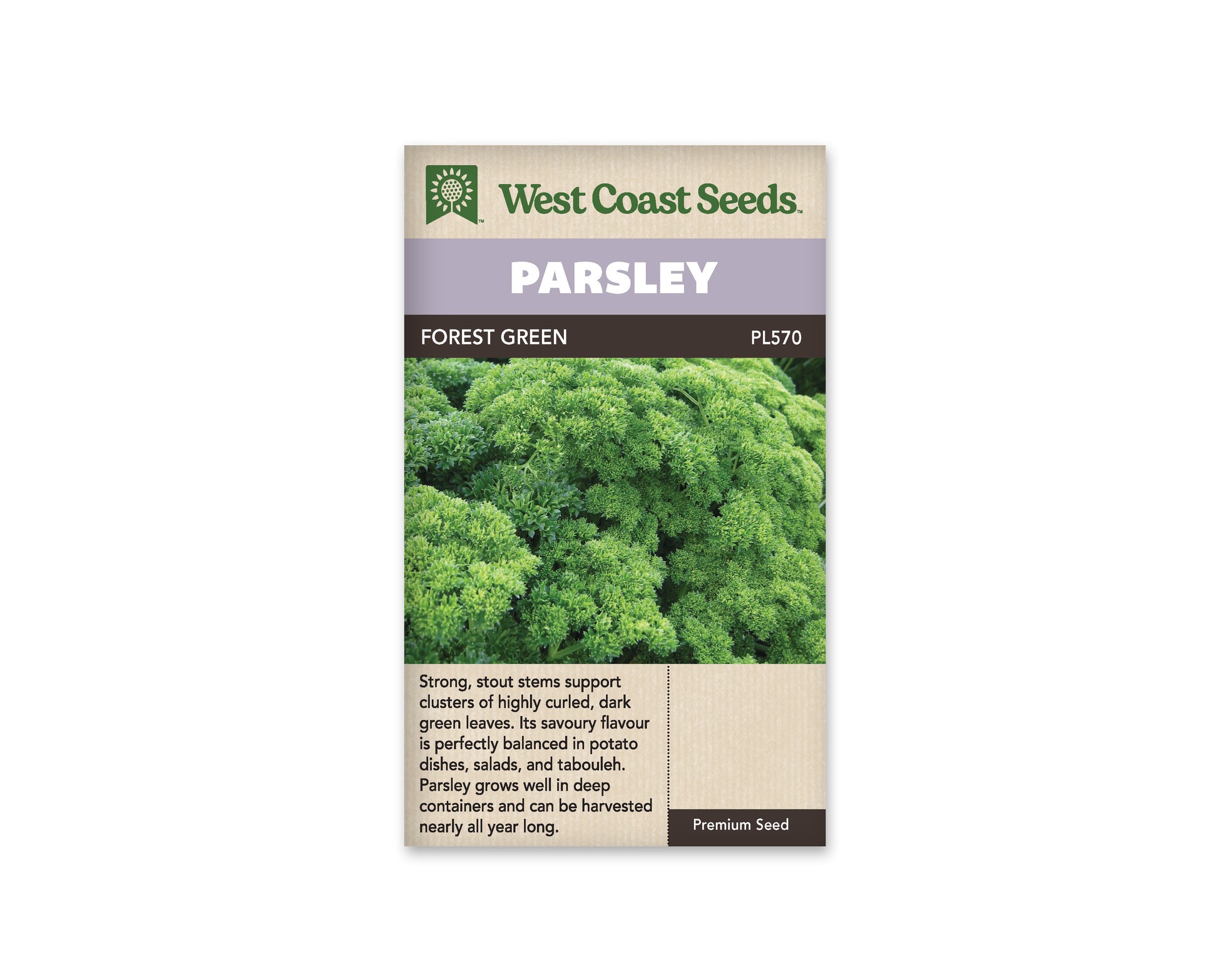 Parsley "Forest Green" West Coast Seeds