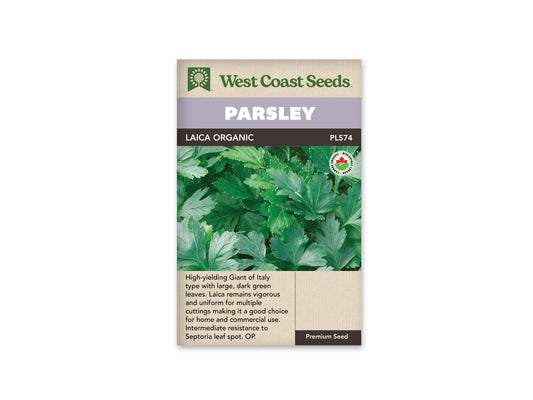 Parsley “Laica Organic” West Coast Seeds